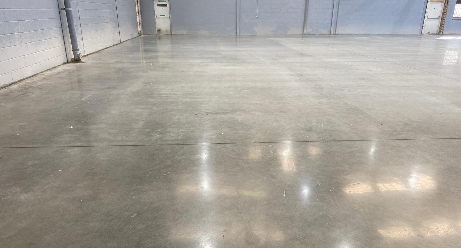 Finished polished floor amazing results